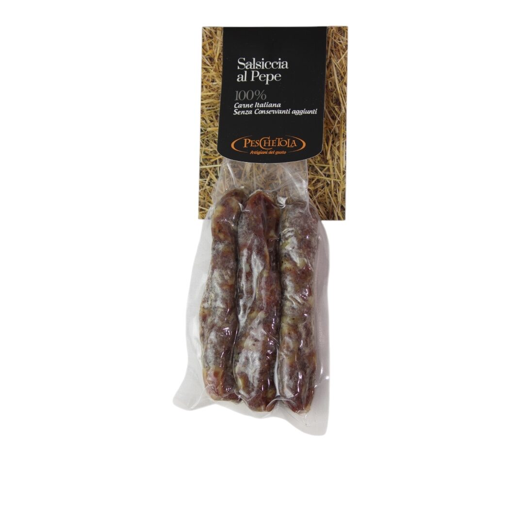 Salsiccia al pepe a tranci 250-350g