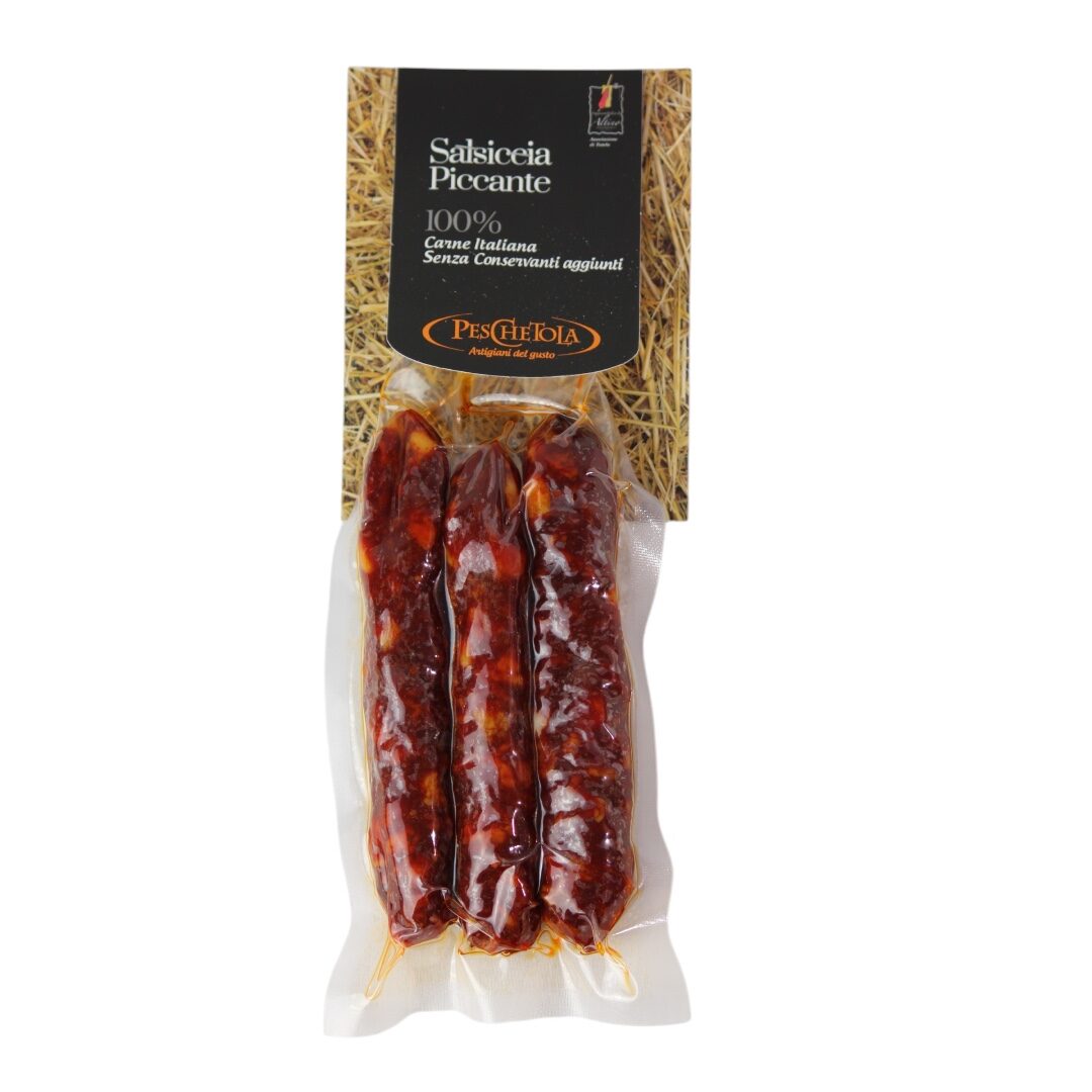 Salsiccia piccante a tranci 250-350g